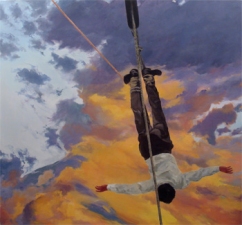 Cuba Ray Falling And Suspension oil/canvas