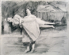 Cuba Ray Falling And Suspension pencil/paper