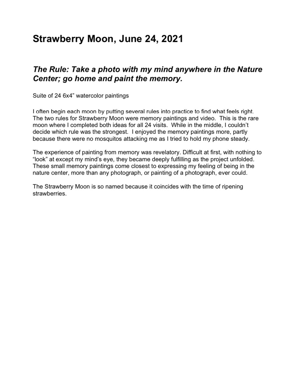 Cynthia MacCollum Strawberry Moon 