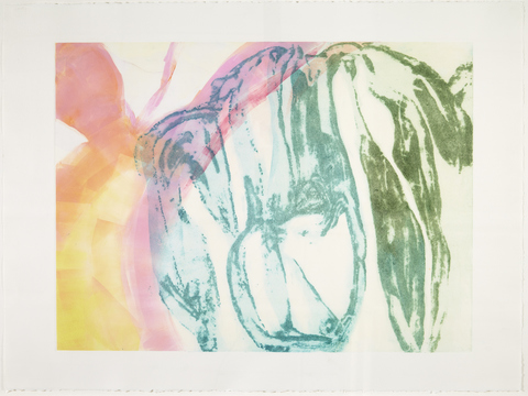 Cynthia MacCollum Abstracts Monotype with Carborundum