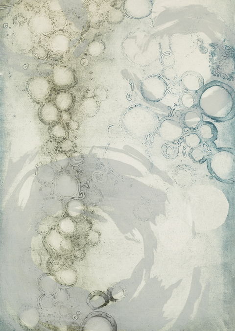 Cynthia MacCollum Abstracts Collagraph Monoprint