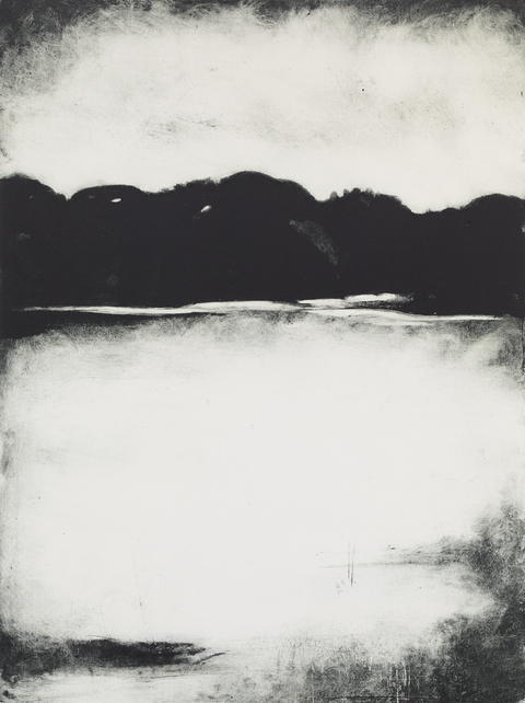 Cynthia MacCollum Landscapes Carborundum Monoprint
