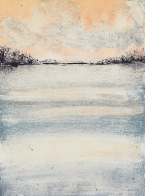 Cynthia MacCollum Landscapes Monotype