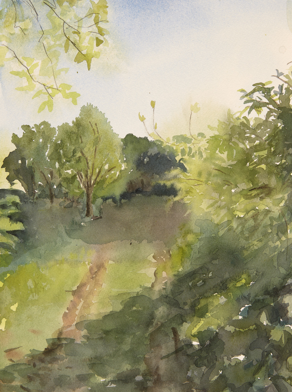 Cynthia MacCollum Flower Moon watercolor