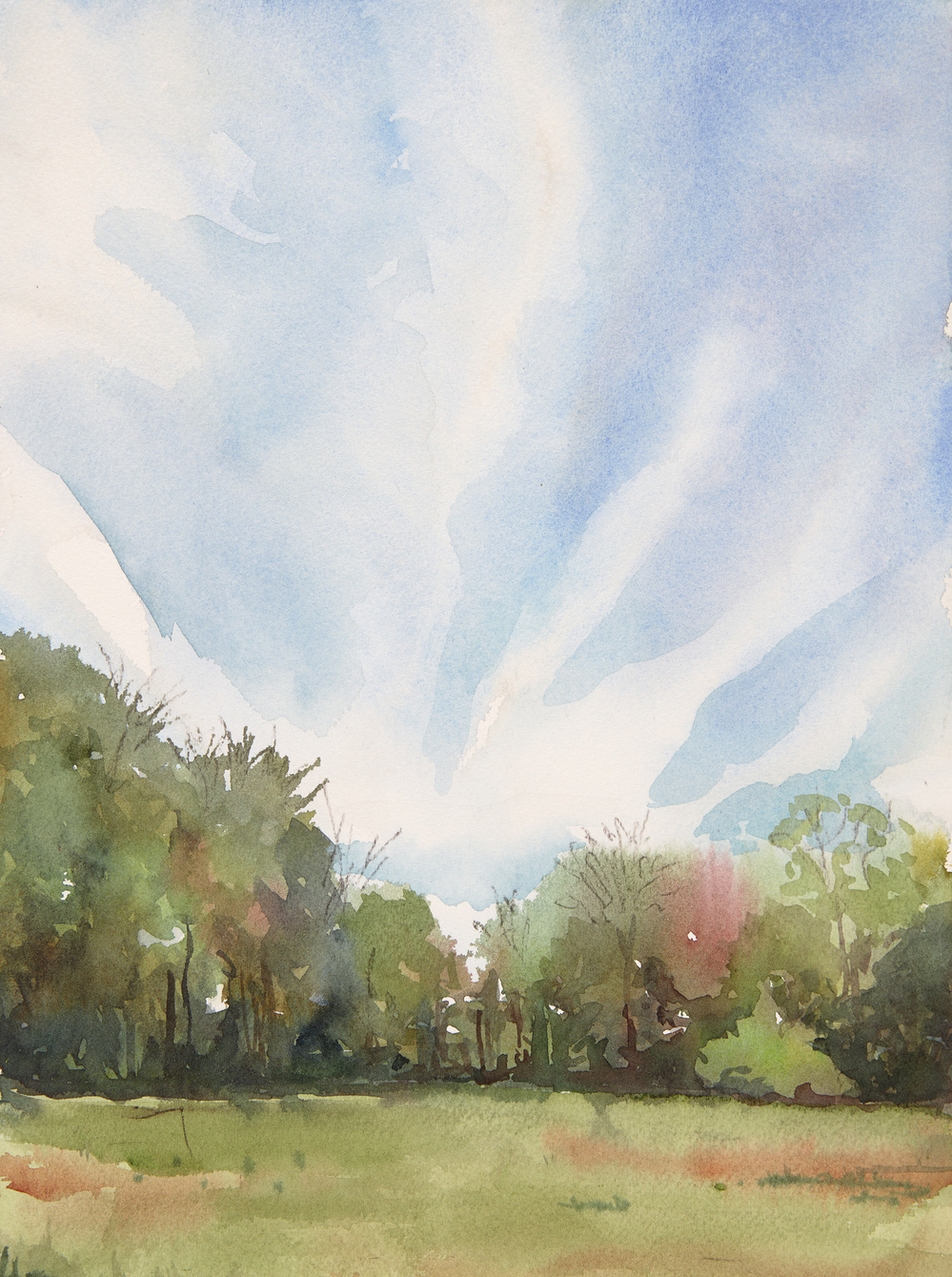 Cynthia MacCollum Flower Moon watercolor