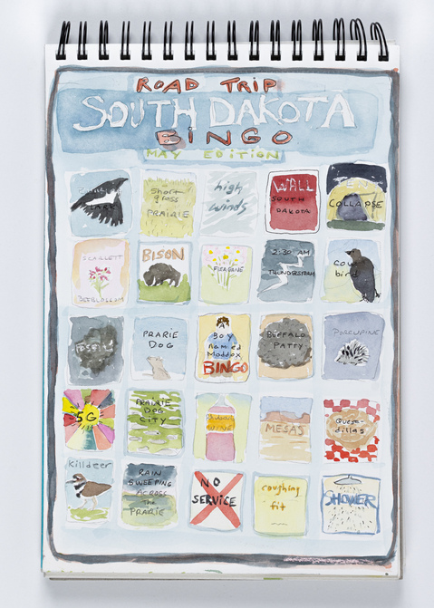 Cynthia MacCollum Sketchbooks + Checklists 