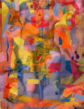 DANIEL ROSENBAUM Paintings 2011-2012 acrylic paint,polyester mylar, archival ink, paper, canvas