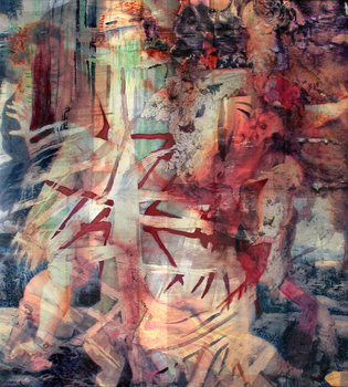 DANIEL ROSENBAUM Paintings 2011-2012 acrylic,polyester mylar, archival ink,paper, canvas