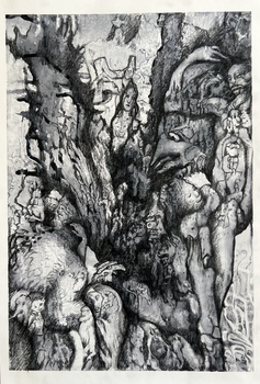 DANIEL ROSENBAUM drawing 2022-2023 pencil, ink on paper