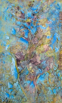DANIEL ROSENBAUM Paintings  2012-1013 acrylic paint, rope,plastic,paper, canvas