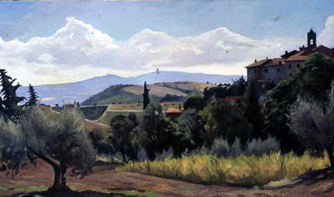 Dan Sheridan Gustin Italian Landscapes 