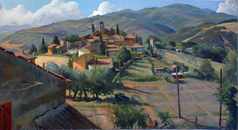 Dan Sheridan Gustin Italian Landscapes 