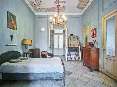 Blue Bedroom, Havana, Cuba, 2104