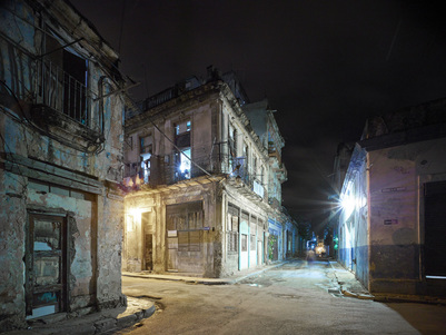 Old Hava Corner (Night), Havana, Cuba, 2014