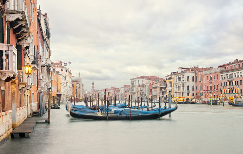 Gondola Station II, Grand Canal, Venice, IT, 2012