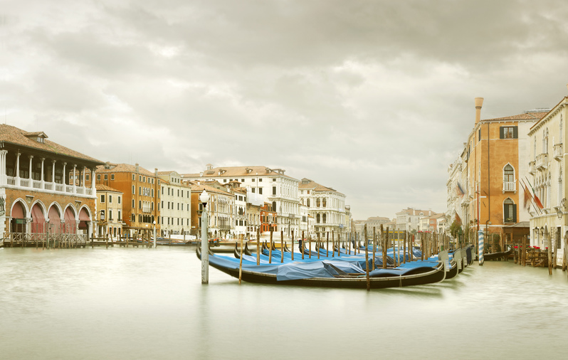 Gondola Station III, Grand Canal, Venice, IT, 2012