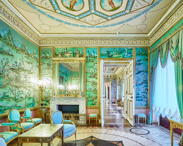 Blue Drawing Room. Catherine Palace. Pushkin, Russia, 2014
