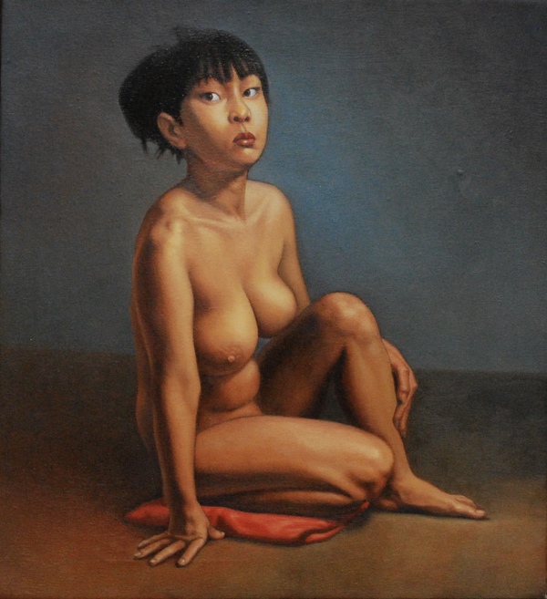  Figures oil on canvas