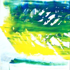  Artist David A. French : Paintings and Works on Paper "Chromatic Payoff" Noyes Museum 2018-2019 oil on linen