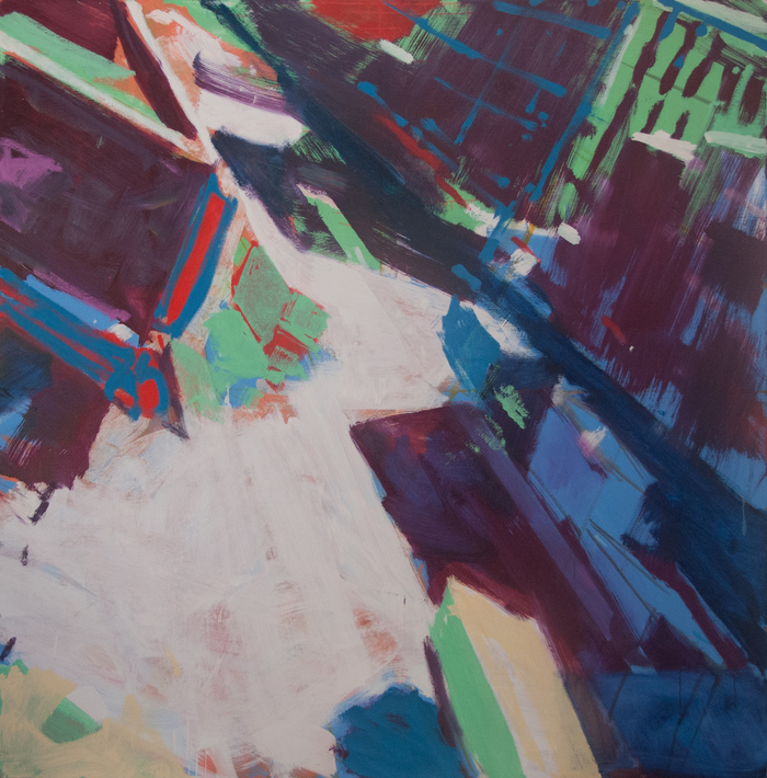 Canal Street West Paintings oil on linen