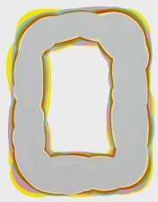 david kelley "cartoosh" 2010 - 2012 acrylic gouache on acrylic