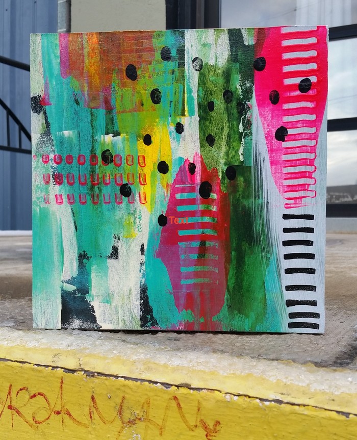 DAWN TAPPEN  Acrylic on Paper
