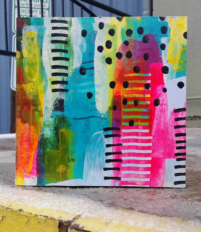 DAWN TAPPEN  Acrylic on Paper