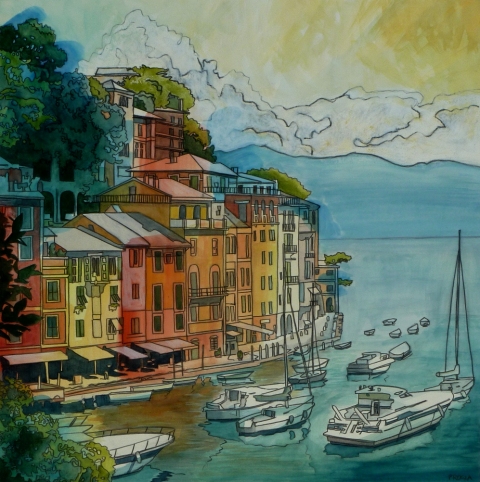 DeAnn L Prosia Watercolors with Colored Pencil watercolor with colored pencil