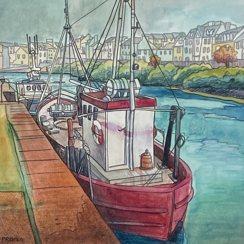 DeAnn L Prosia Watercolors with Colored Pencil watercolor with colored pencil
