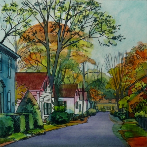 DeAnn L Prosia Watercolors with Colored Pencil watercolor with colored pencil