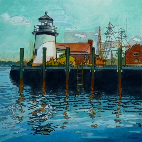 DeAnn L Prosia Watercolors with Colored Pencil watercolor with colored pencil