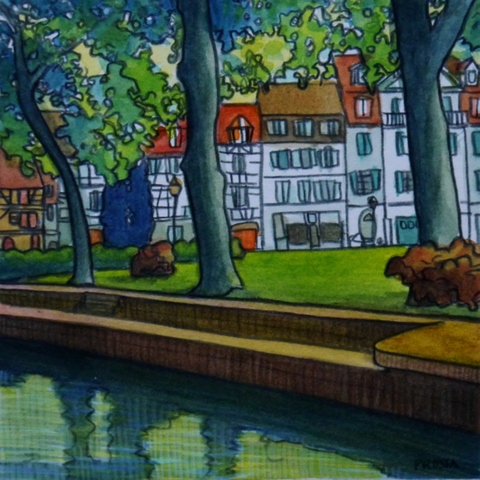 DeAnn L Prosia Watercolors with Colored Pencil watercolor with colored pencil
