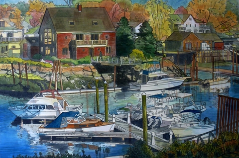 DeAnn L Prosia Watercolors with Colored Pencil Watercolor with colored pencil