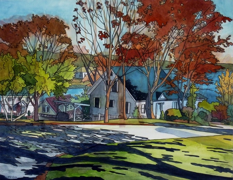 DeAnn L Prosia Watercolors with Colored Pencil Watercolor with colored pencil