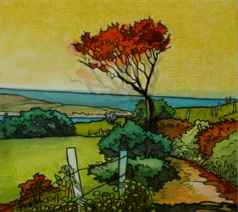 DeAnn L Prosia Watercolors with Colored Pencil Watercolor with colored pencil