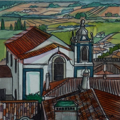DeAnn L Prosia Watercolors with Colored Pencil Watercolor with colored pencil