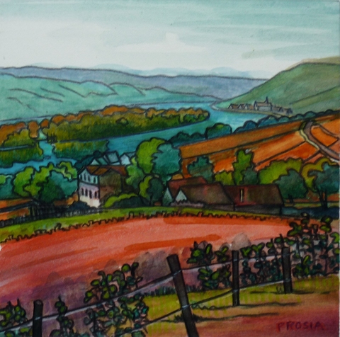 DeAnn L Prosia Watercolors with Colored Pencil Watercolor with colored pencil