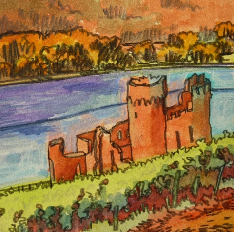 DeAnn L Prosia Watercolors with Colored Pencil watercolor with color pencil
