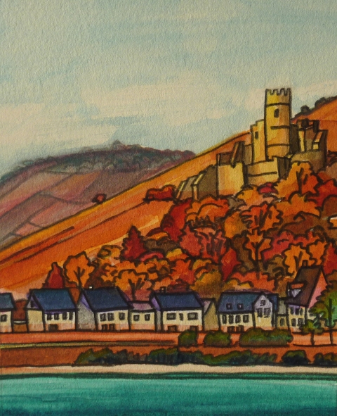 DeAnn L Prosia Watercolors with Colored Pencil watercolor with color pencil