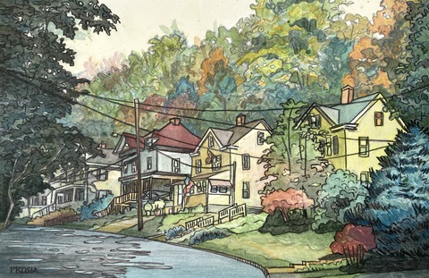 DeAnn L Prosia Watercolors with Colored Pencil watercolor with colored pencil