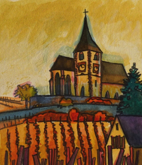 DeAnn L Prosia Watercolors with Colored Pencil watercolor with color pencil