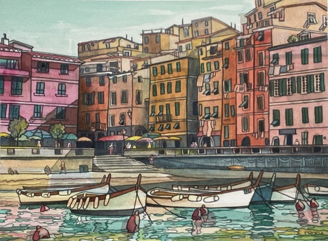 DeAnn L Prosia Watercolors with Colored Pencil Watercolor with Colored Pencil