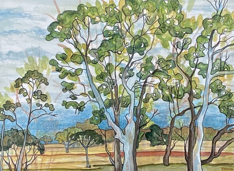 DeAnn L Prosia Watercolors with Colored Pencil Watercolor with Colored Pencil