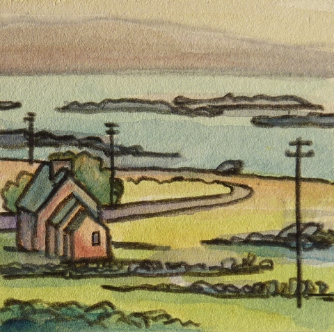 DeAnn L Prosia Watercolors with Colored Pencil watercolor with color pencil