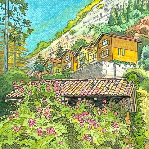 DeAnn L Prosia Watercolors with Colored Pencil Watercolor with Colored Pencil