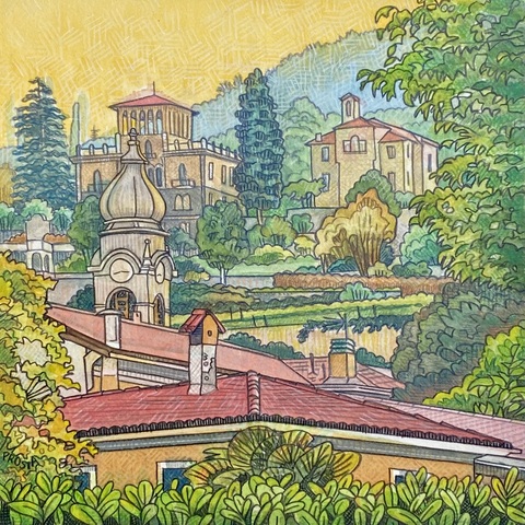 DeAnn L Prosia Watercolors with Colored Pencil Watercolor with Colored Pencil