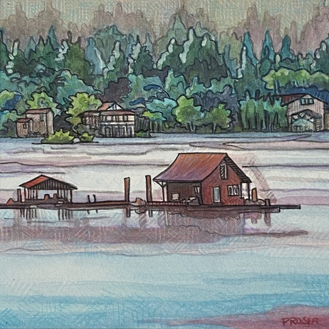 DeAnn L Prosia Watercolors with Colored Pencil Watercolor with Colored Pencil