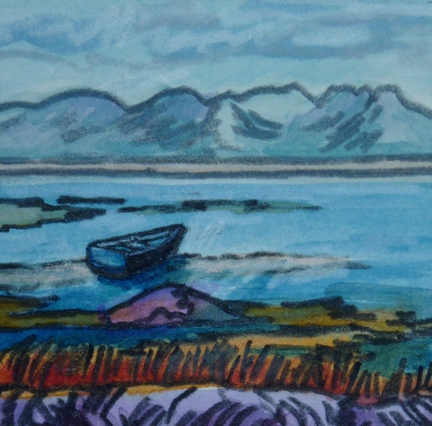 DeAnn L Prosia Watercolors with Colored Pencil watercolor with color pencil