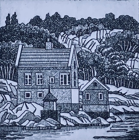 DeAnn L Prosia Line Etchings Line Etching