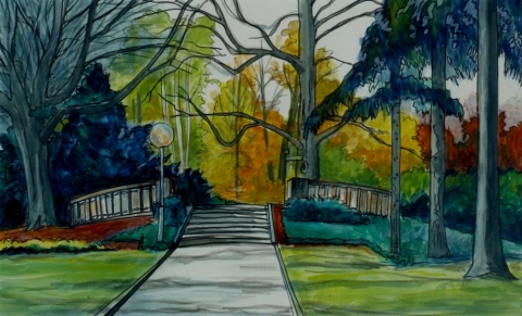 DeAnn L Prosia Watercolors with Colored Pencil watercolor with colored pencil